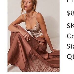 Make you mine half slip in withered rose